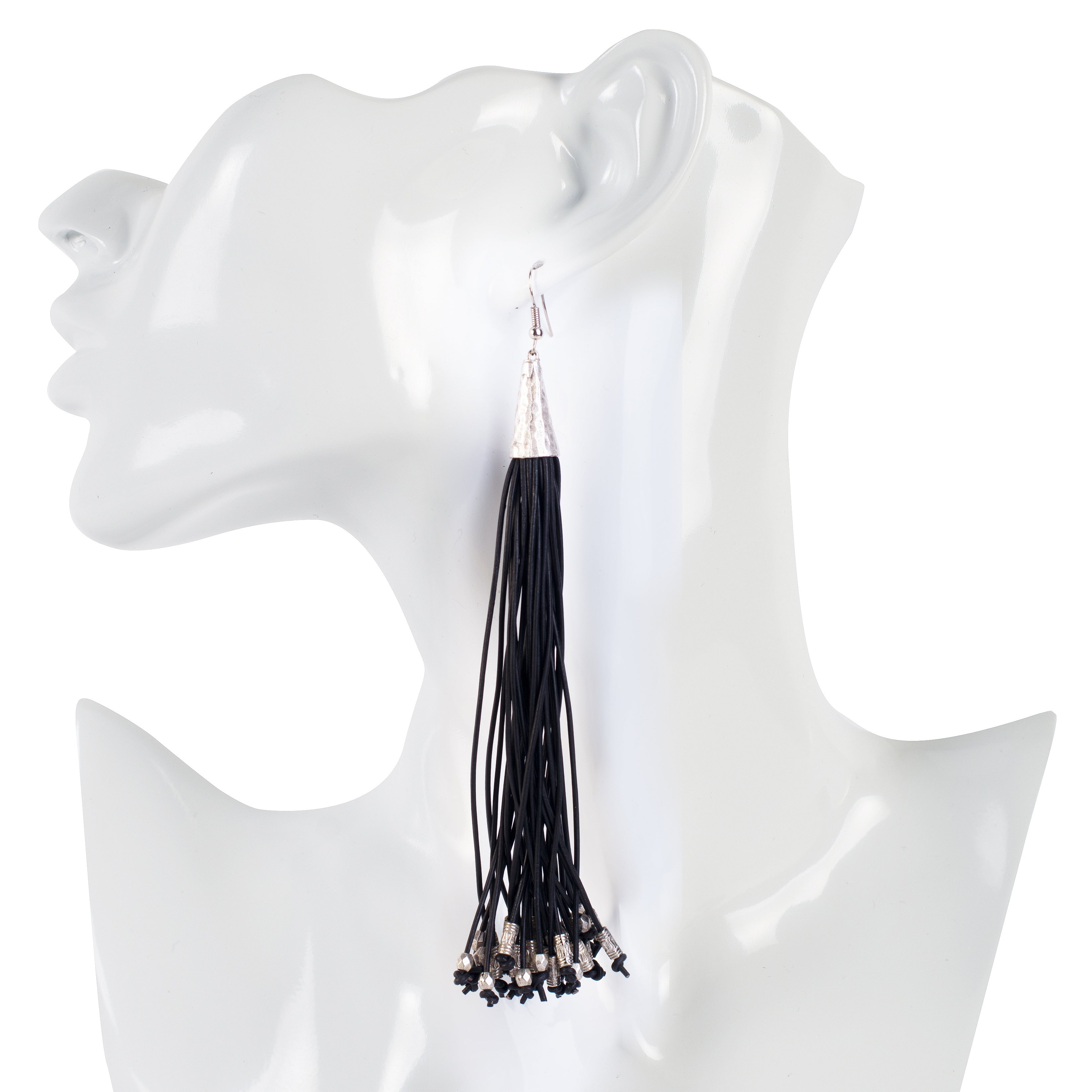 Earrings The azure flame