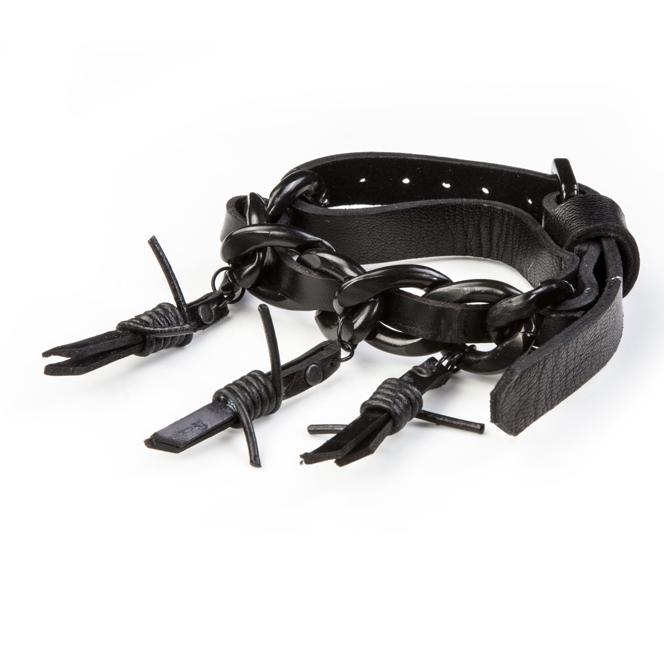 leather bracelet men The Serene Oath