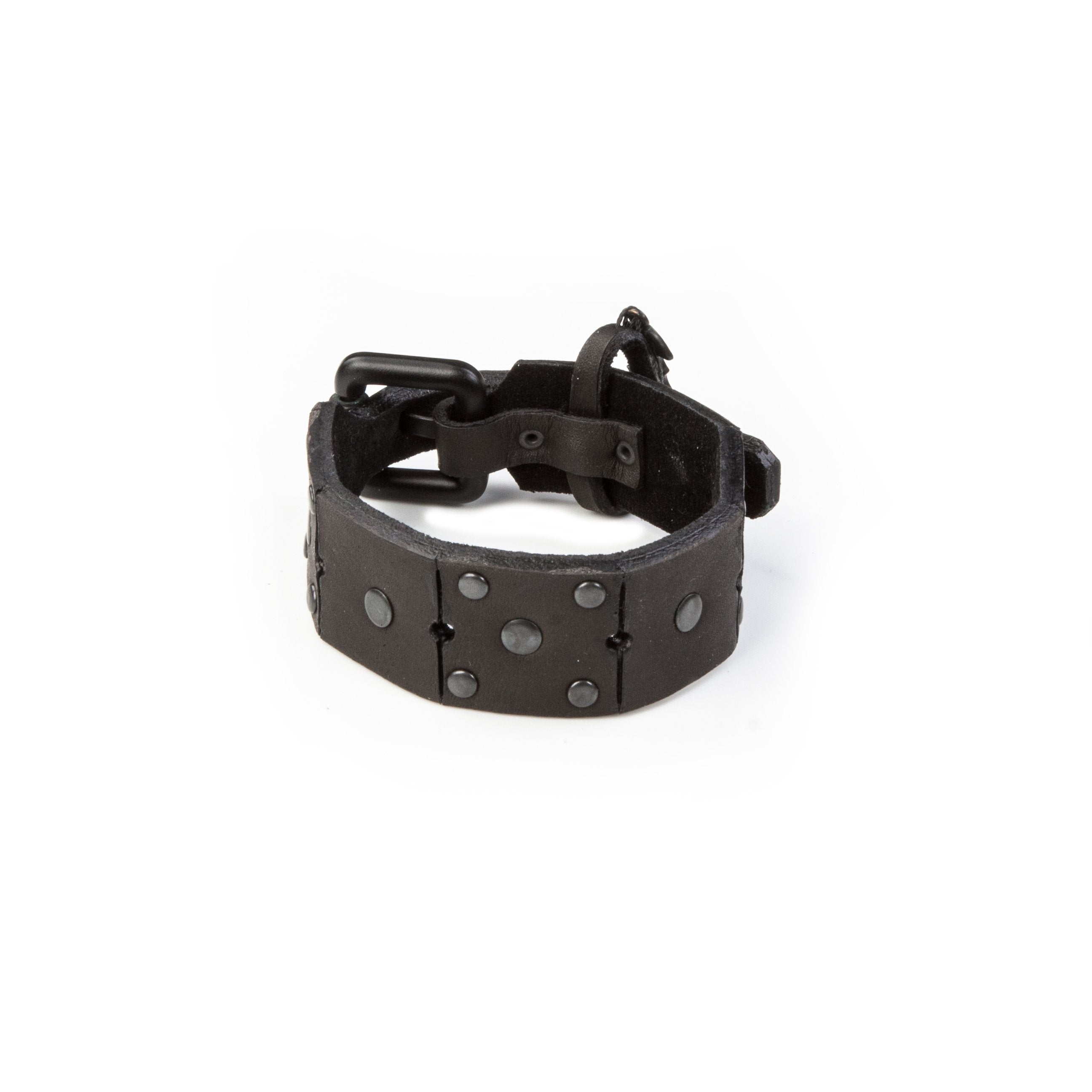 leather bracelet men The Violet Wing