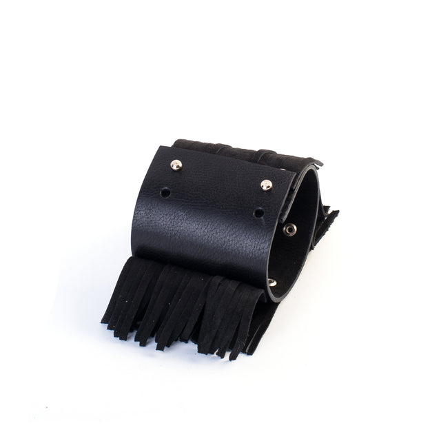 leather bracelet The crystal poem