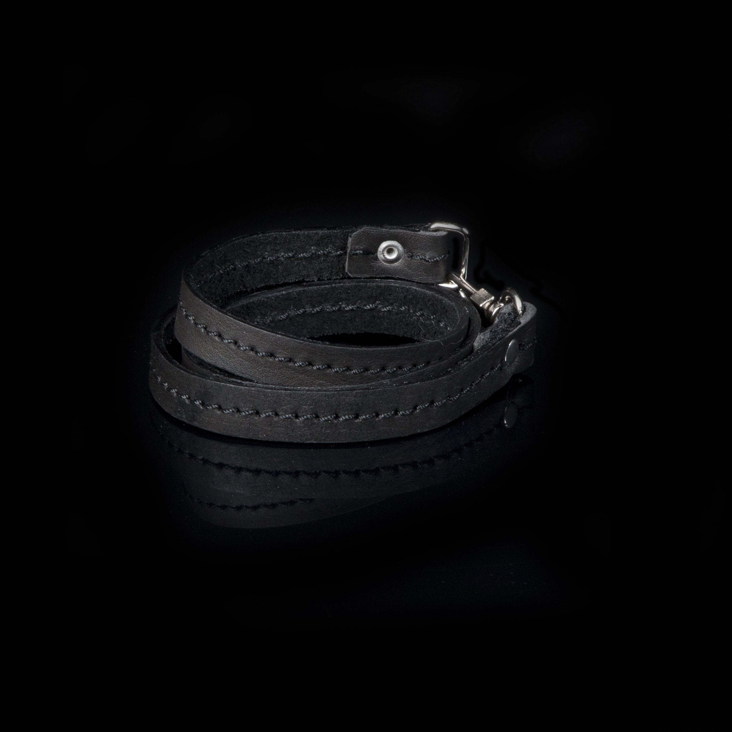 leather bracelet men The Ruby Wing