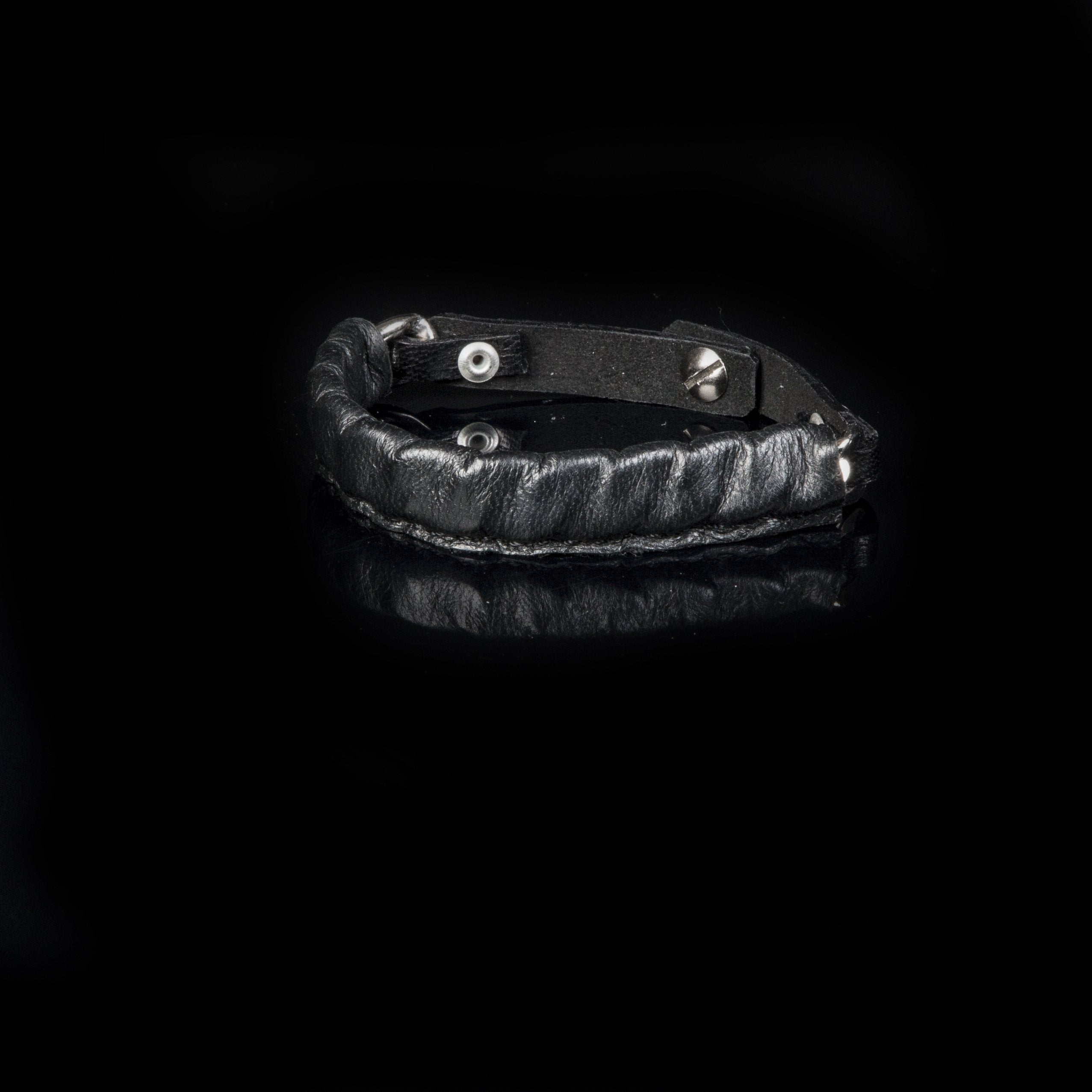 leather bracelet men The Spinel Rock