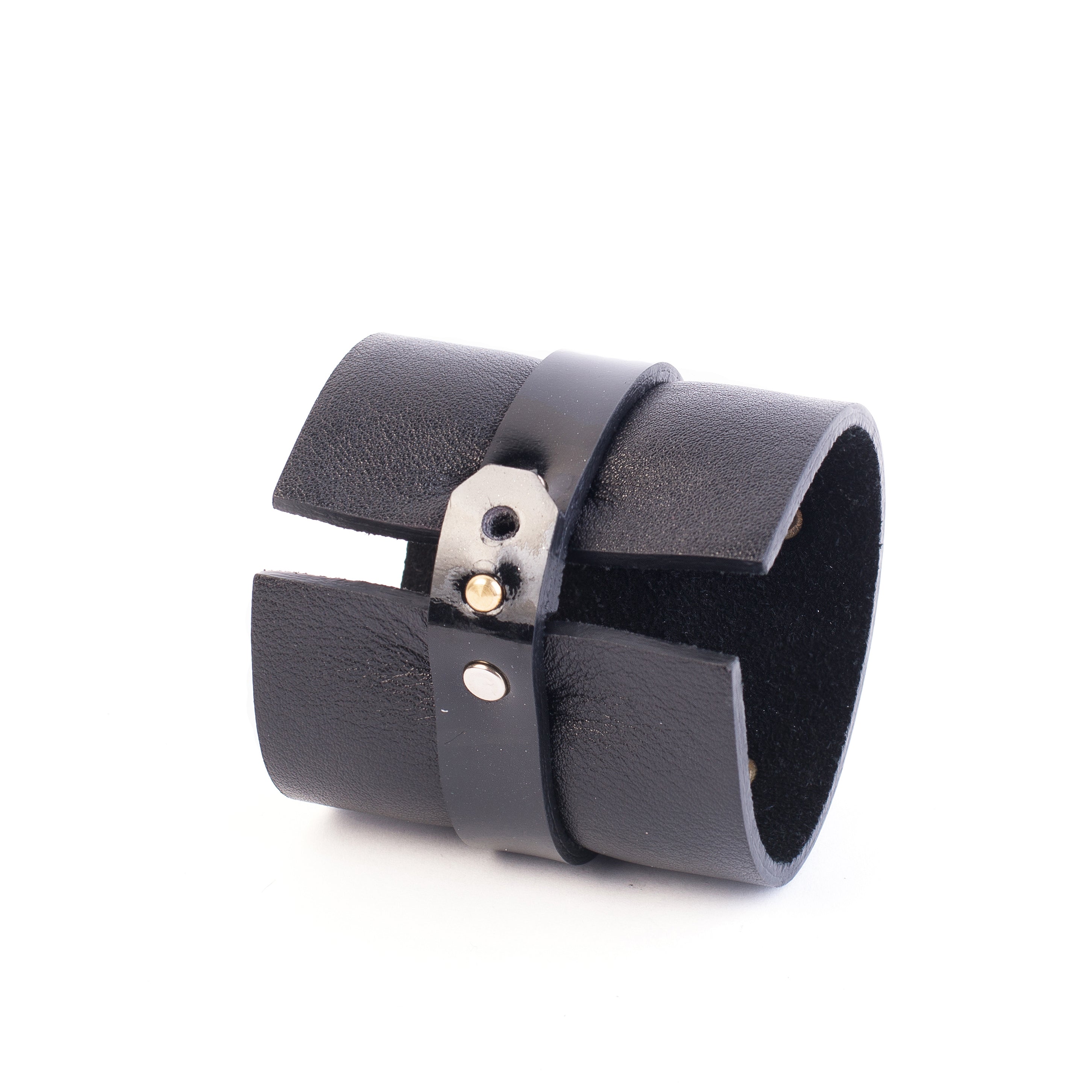 Leather bracelet The azure globe