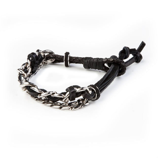 leather bracelet men The Lavish Twins
