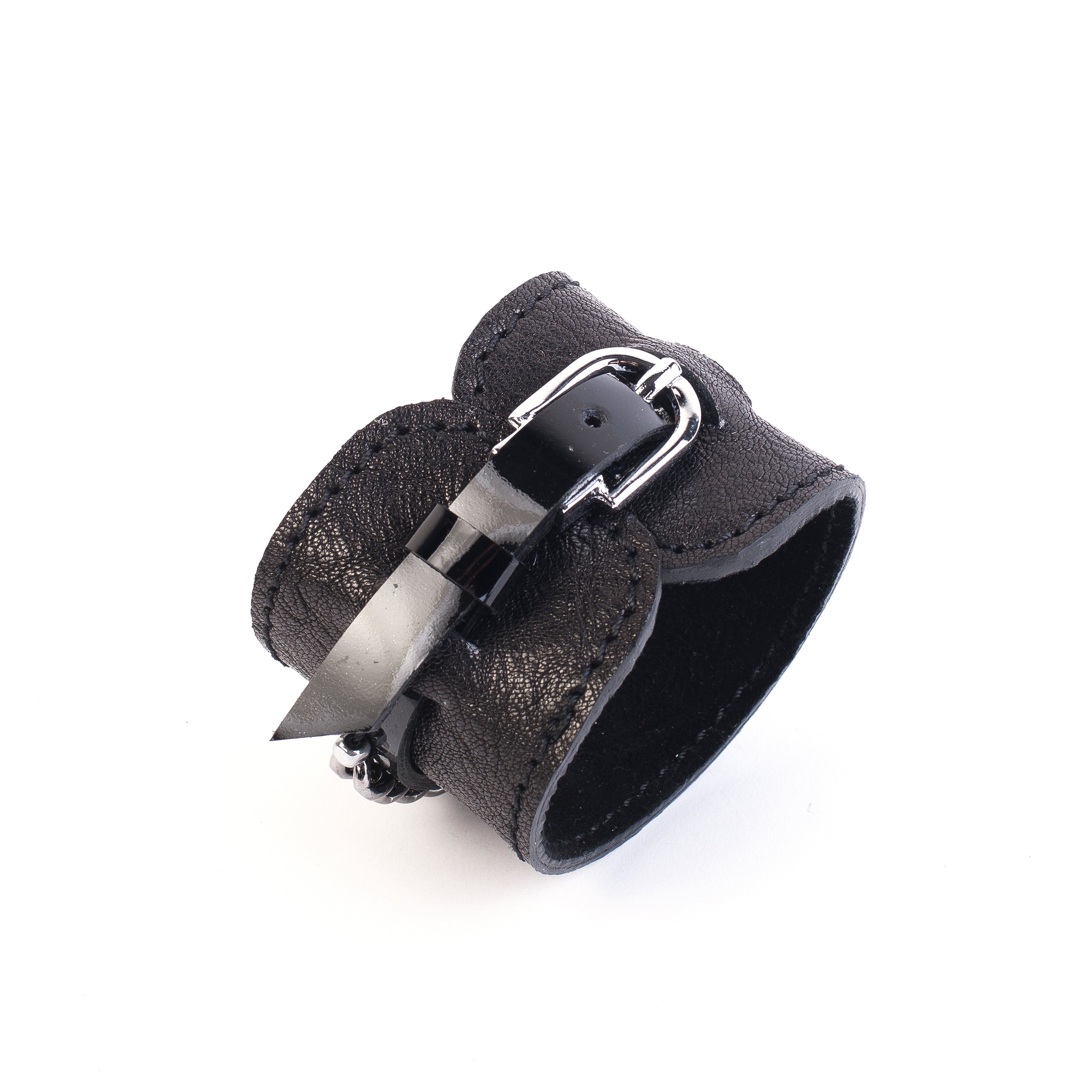 leather bracelet The peace swan