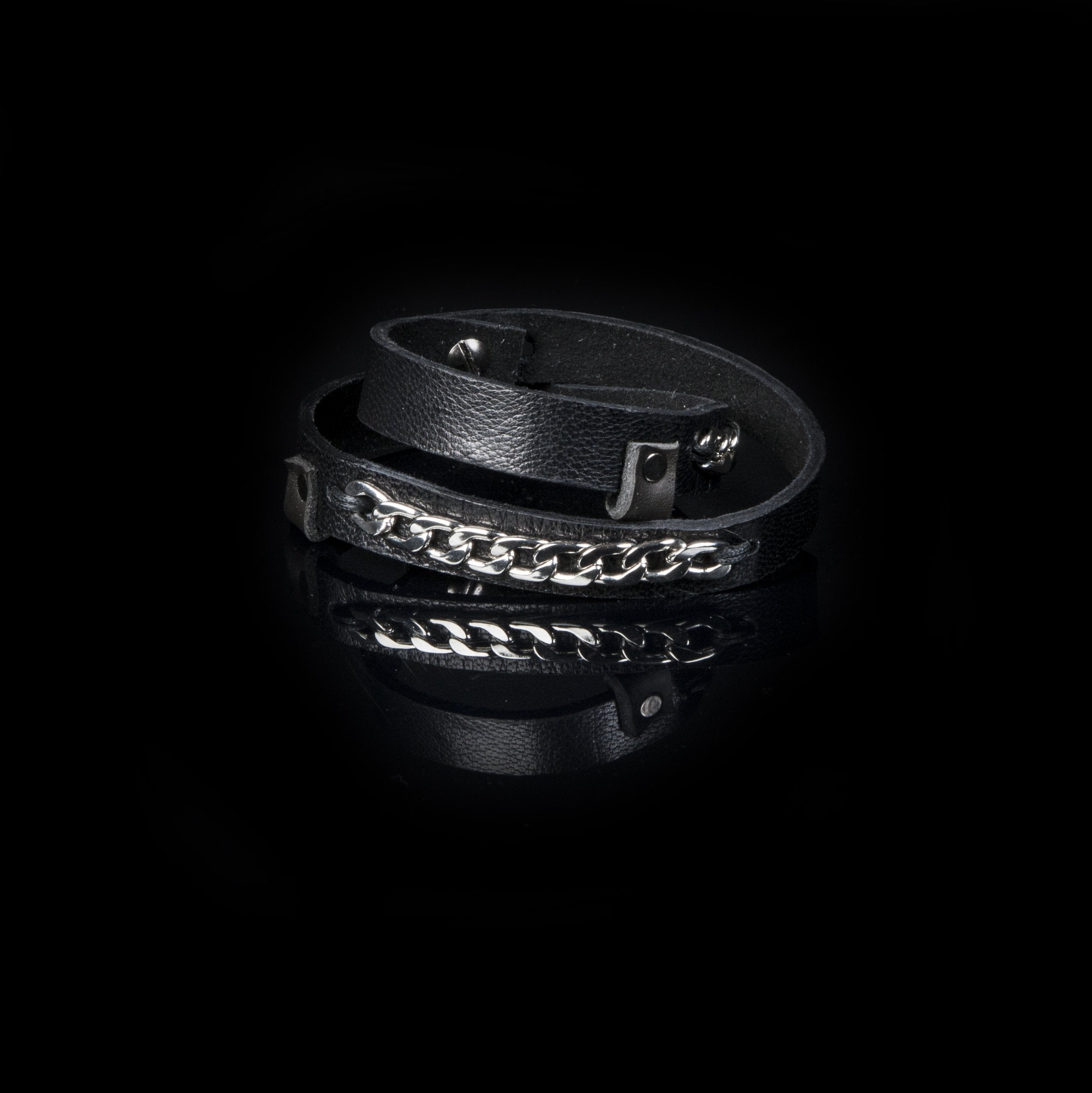 leather bracelet men The Humble Focus