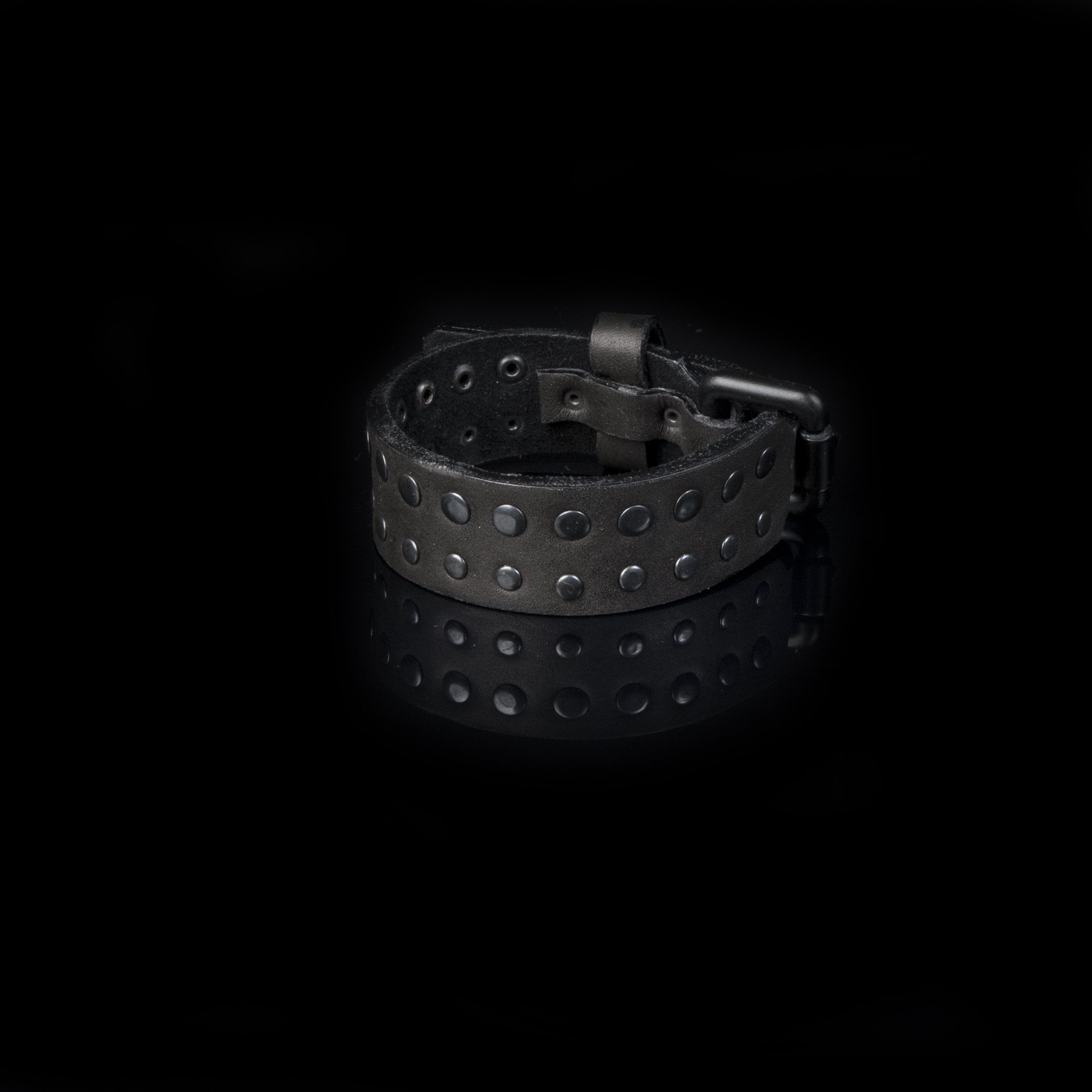 leather bracelet men The Lunar Charm