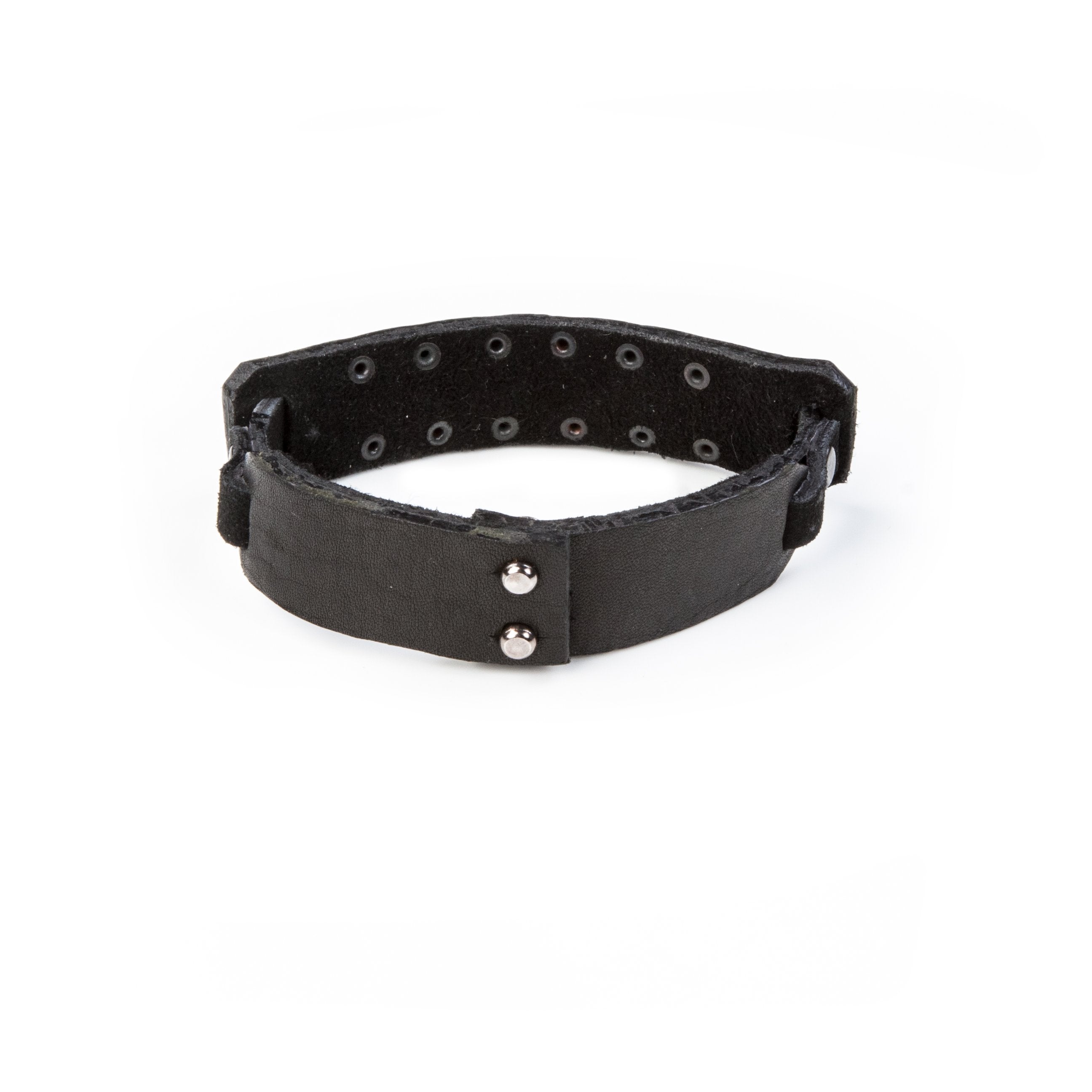 leather bracelet men The Zircon Hymn