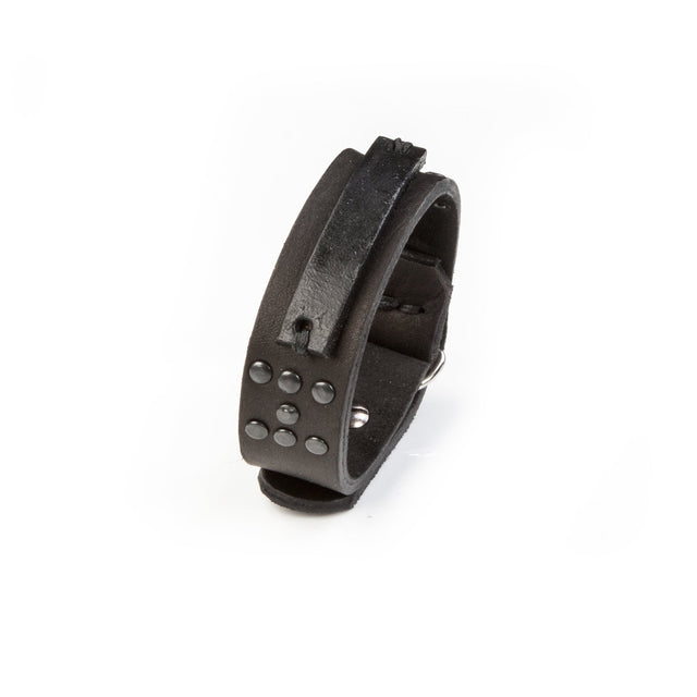 leather bracelet men The Silent Prayer