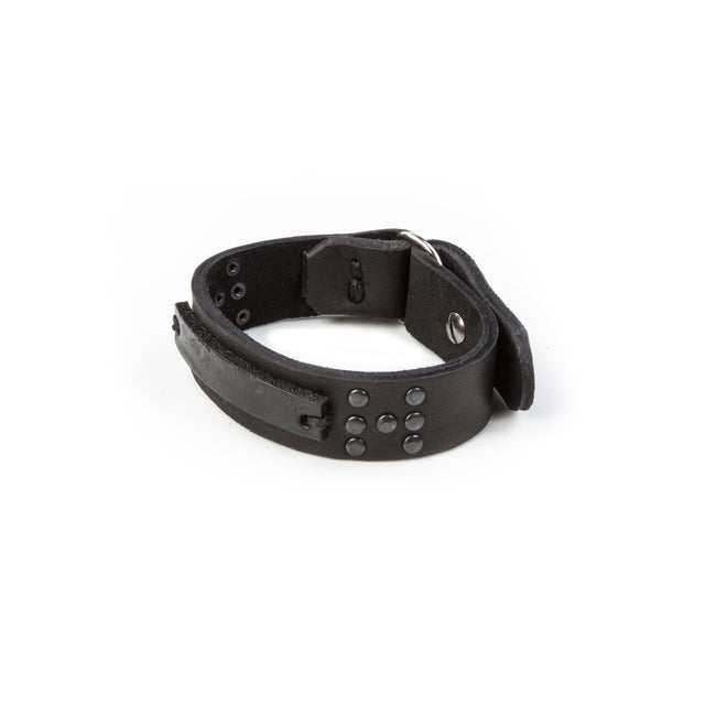 leather bracelet men The Silent Prayer