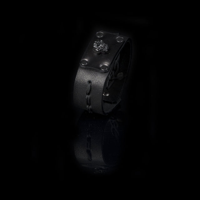 leather bracelet men The Sapphire Breath