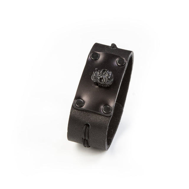 leather bracelet men The Sapphire Breath