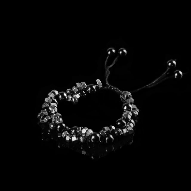 Beads bracelet The citrine twirl