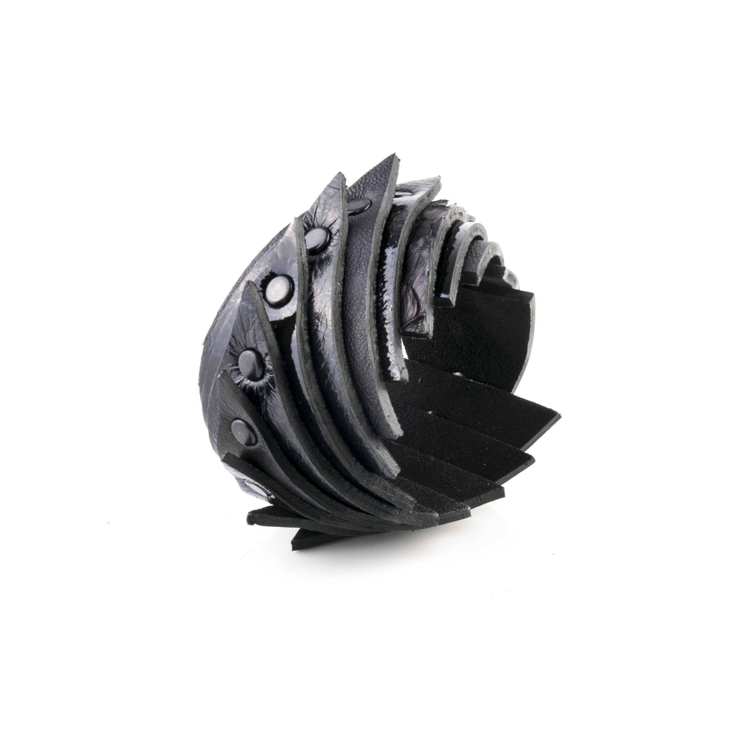 Leather bracelet The Sapphire Charm