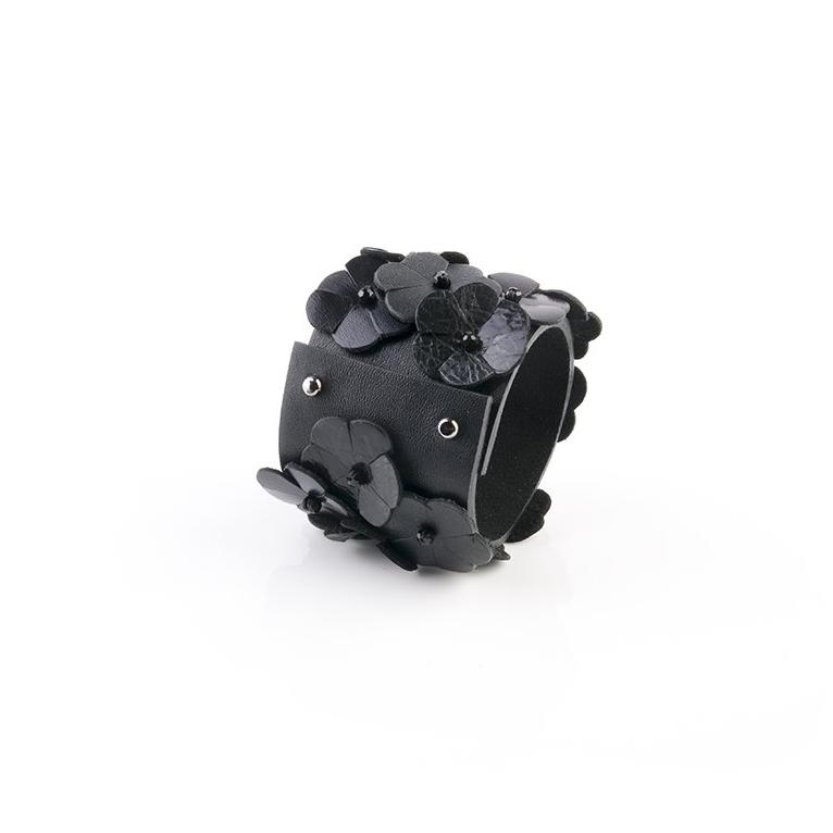 leather bracelet The Solar Heart