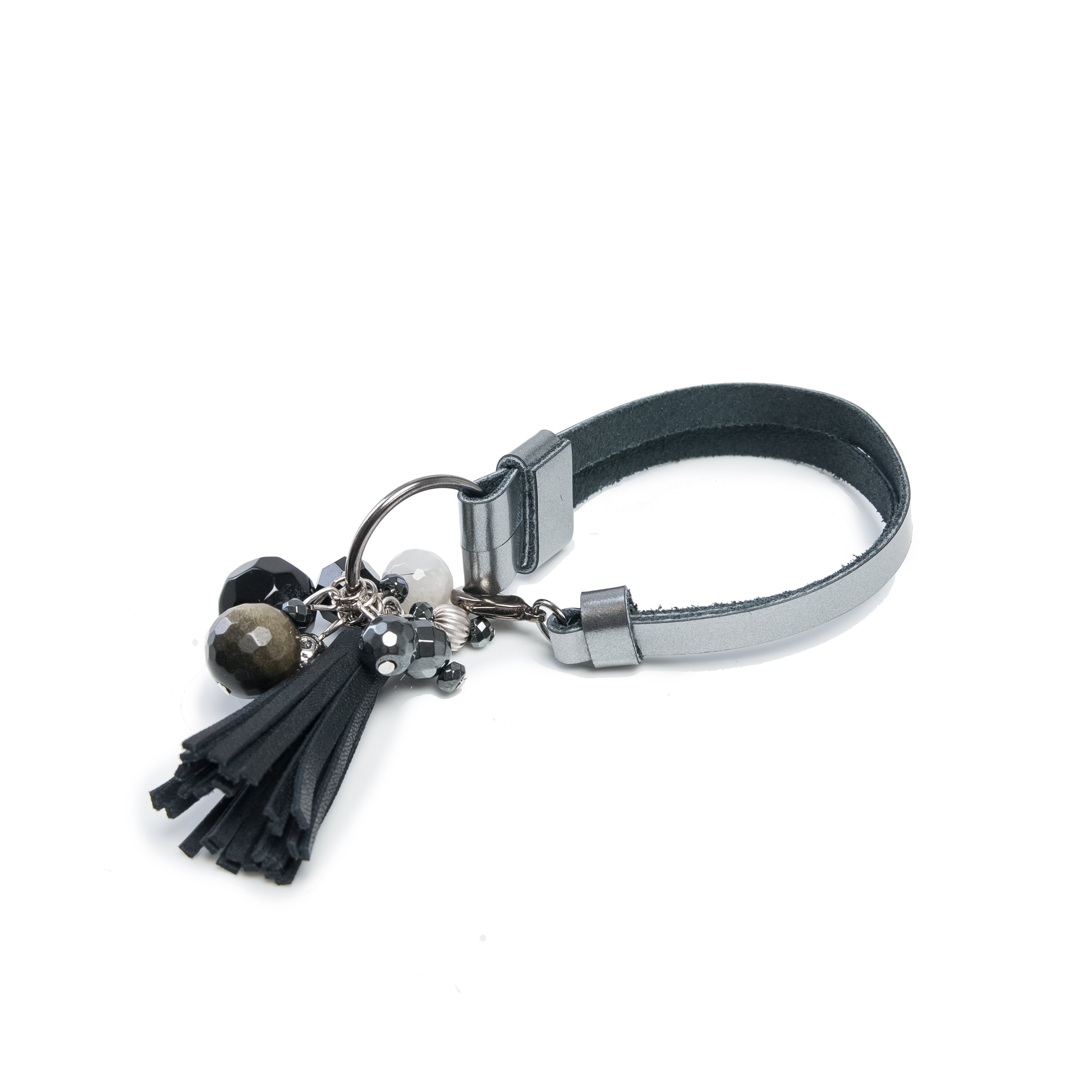 leather bracelet The serpentine poem