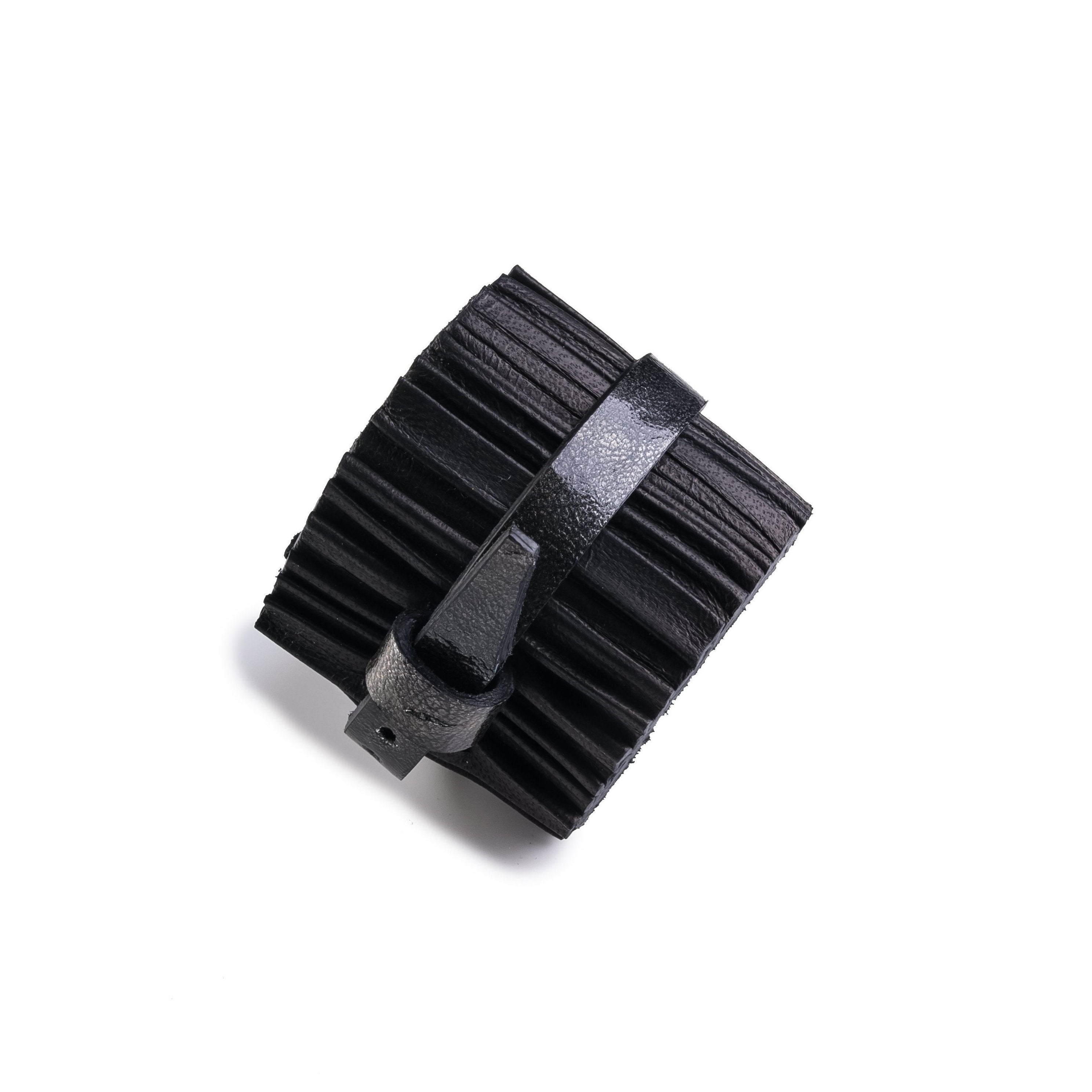 Leather bracelet The Azure Seal