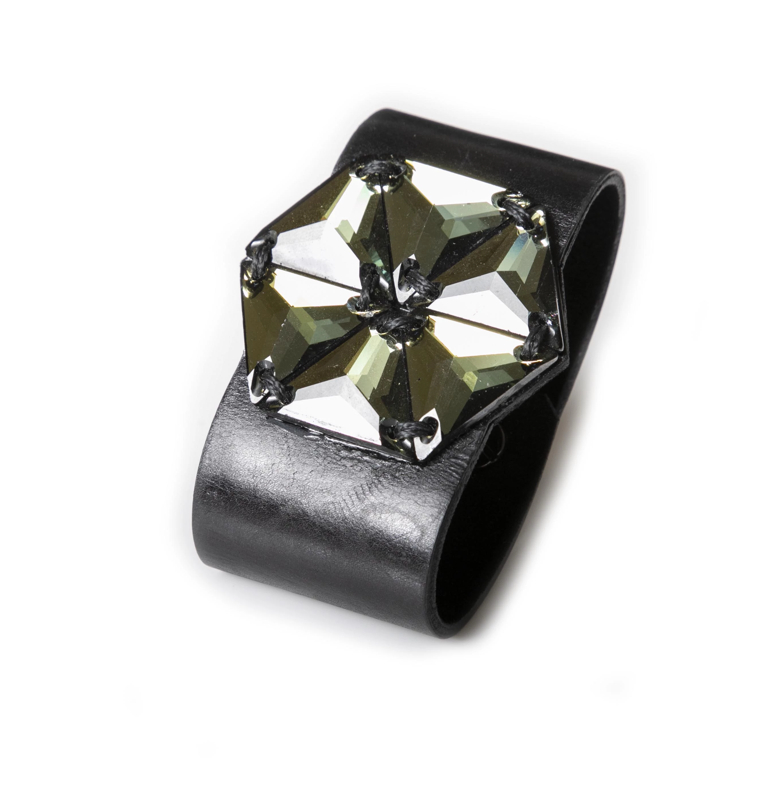 Leather bracelet new The Luminous Force