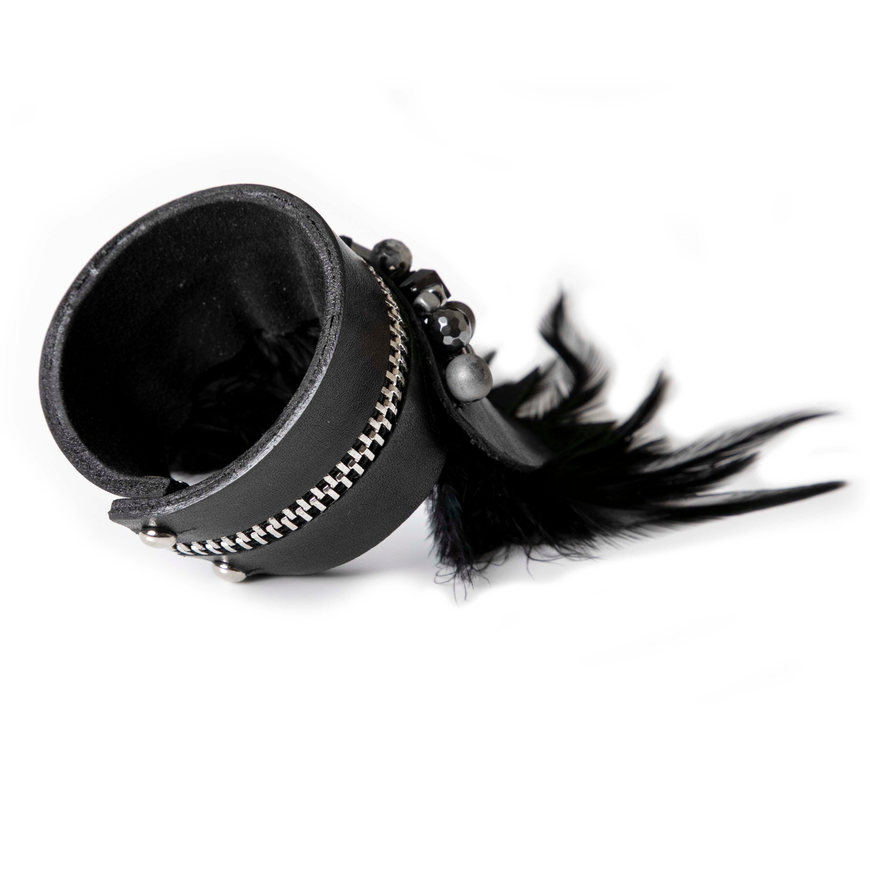 Leather bracelet new The Coral Tempest