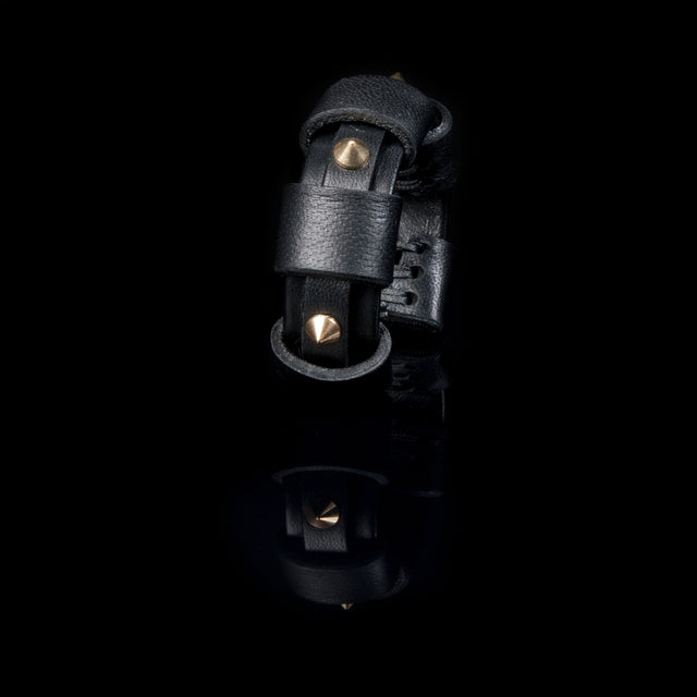 Leather bracelet new The Luminous Force