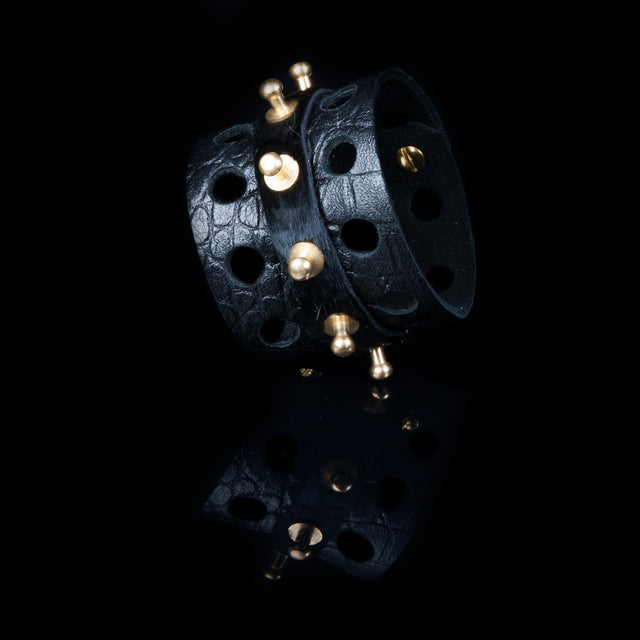 Leather bracelet new The Secret Globe