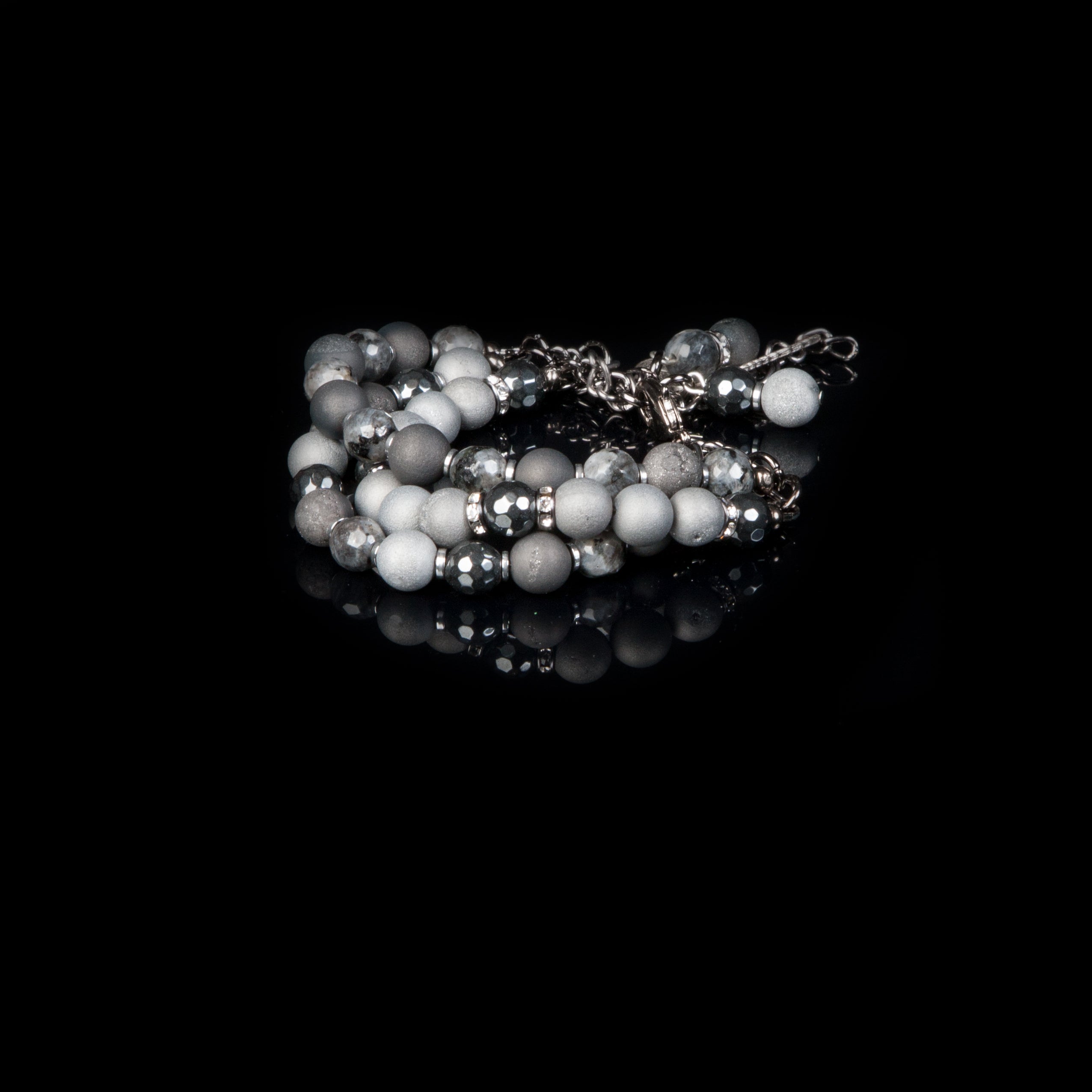 bead bracelet new The Malachite Class