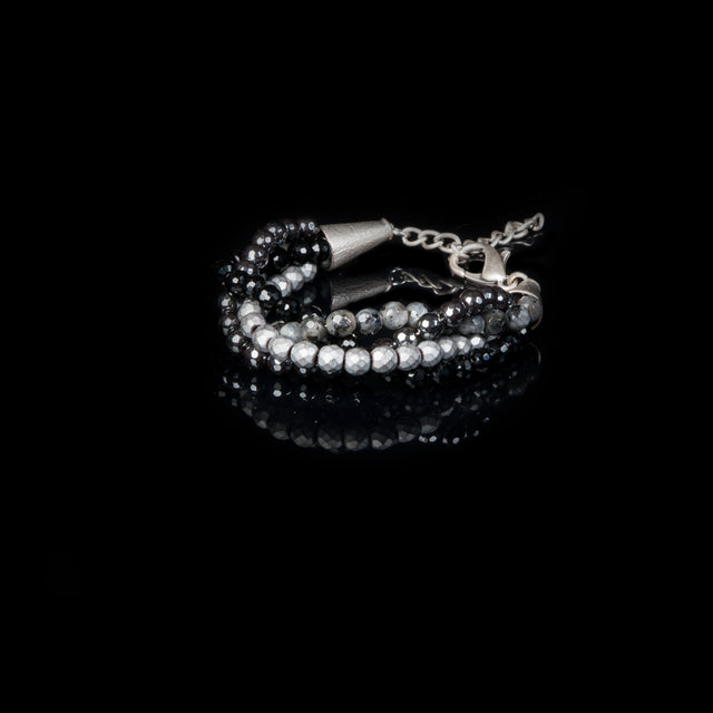 bead bracelet new The Obsidian Bliss