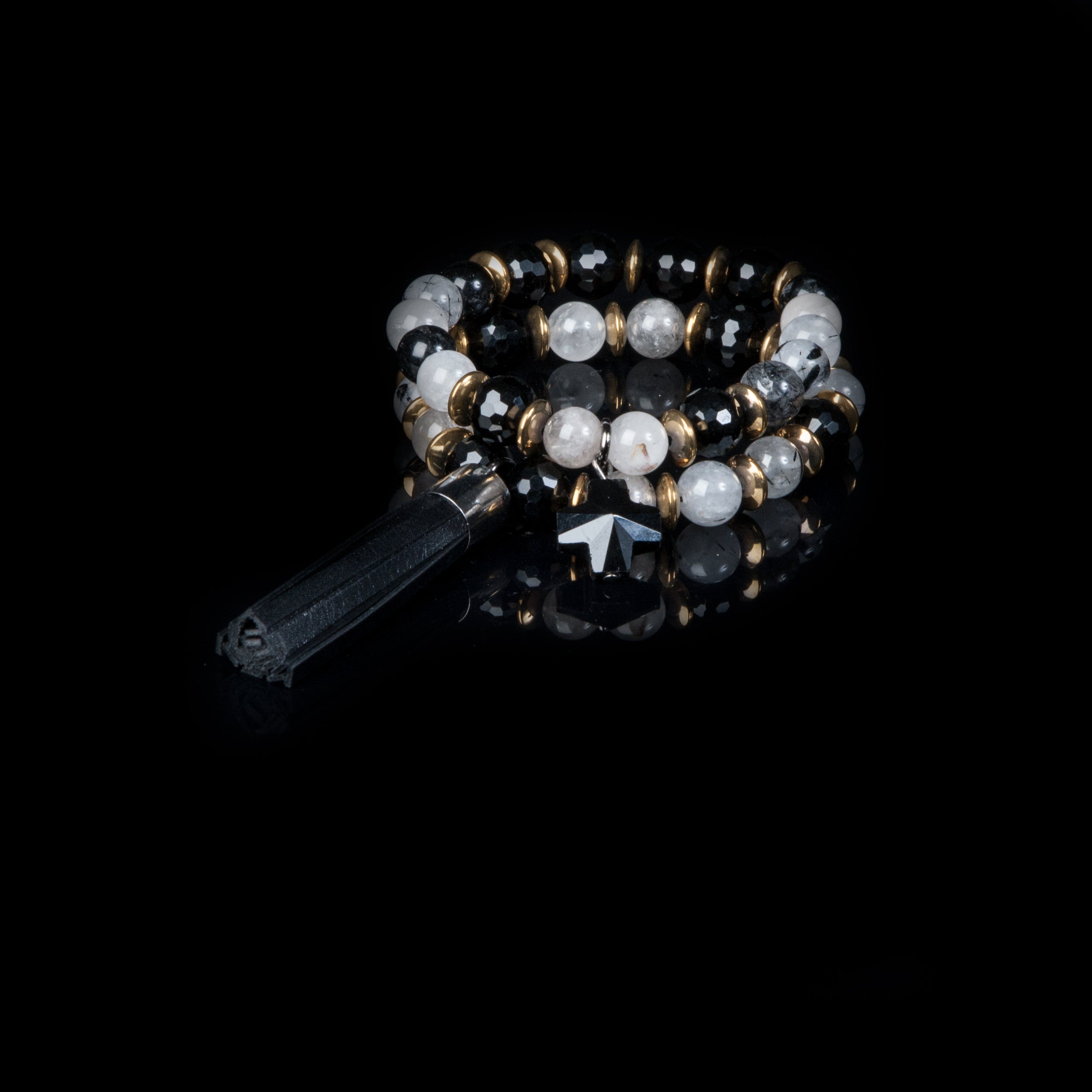 bead bracelet new The Spinel Drop