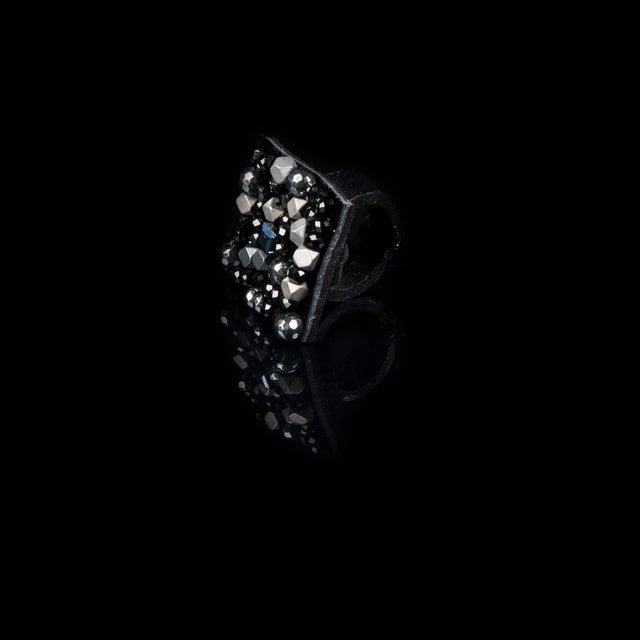 rings new The Hematite Clover