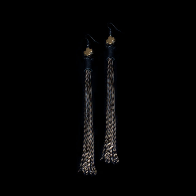 earrings new The Solar Panther