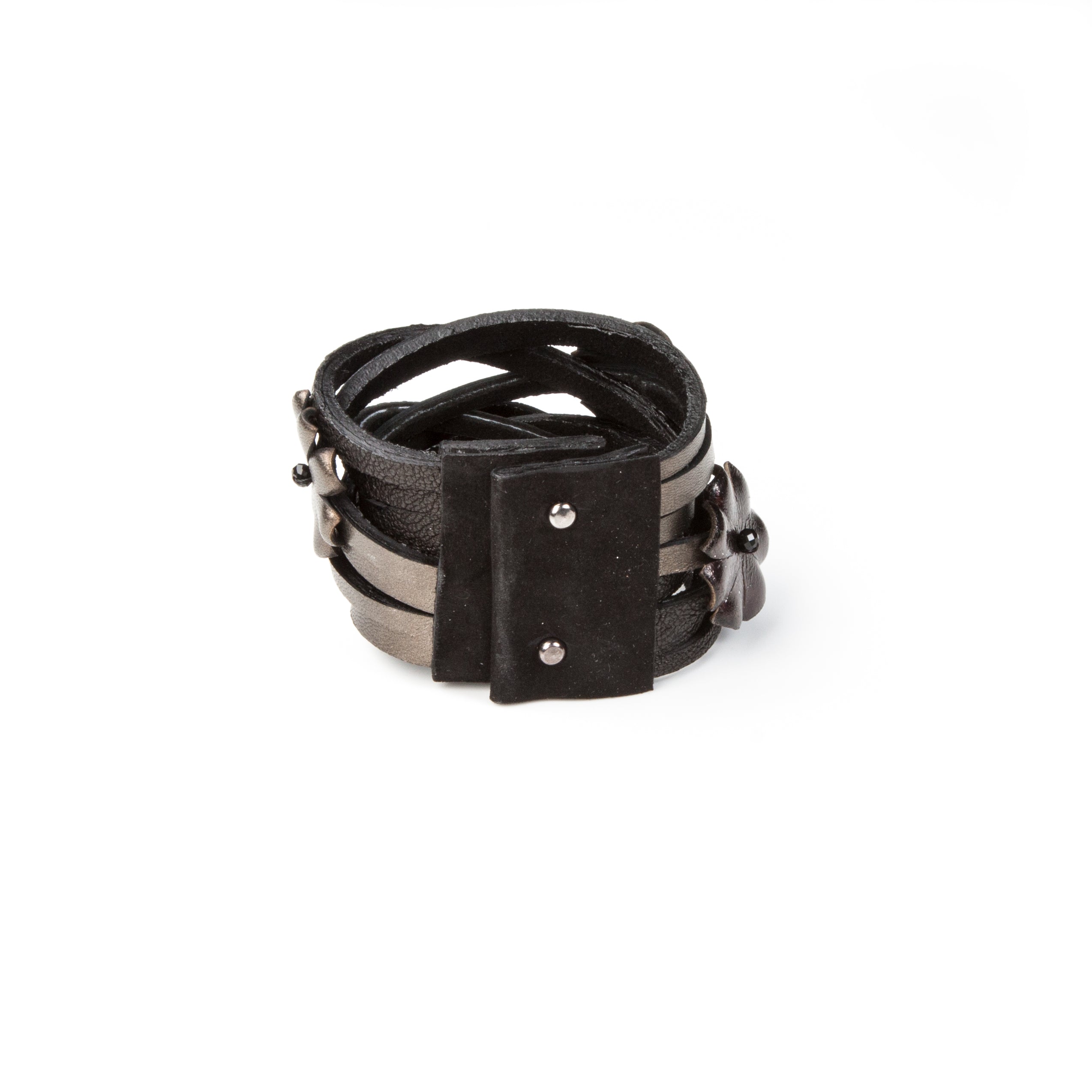 Leather bracelet new The Luminous Drop