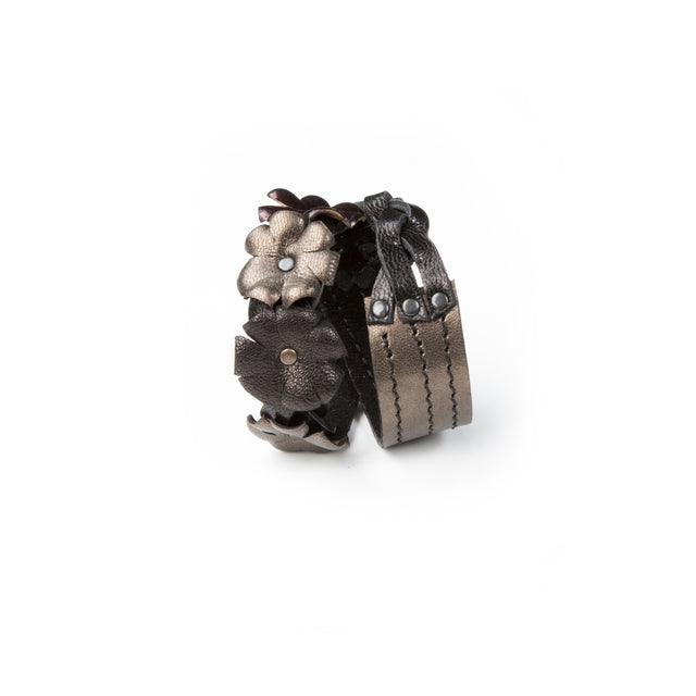 Leather bracelet new The Lunar Lily