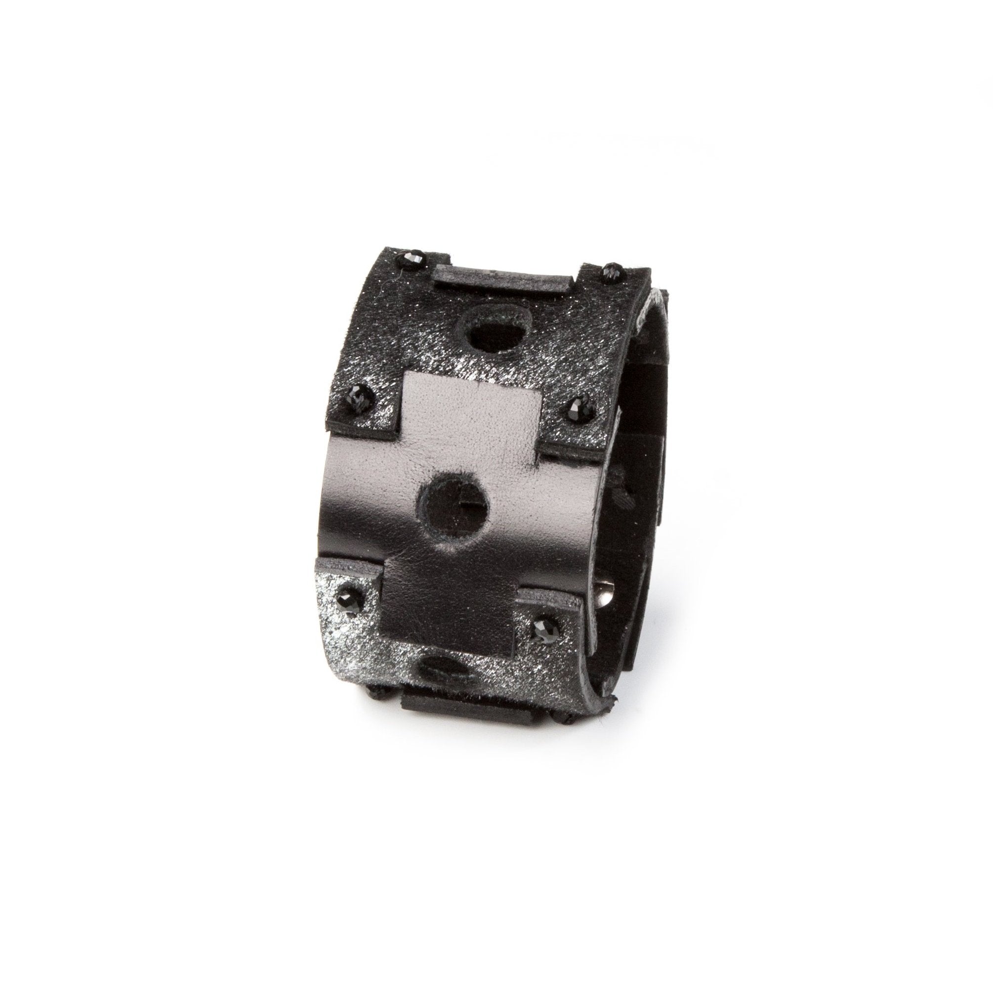 Leather bracelet new The Forsaken Poem