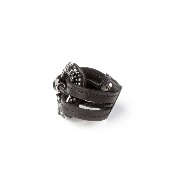 Leather bracelet new The Anonymous Blossom