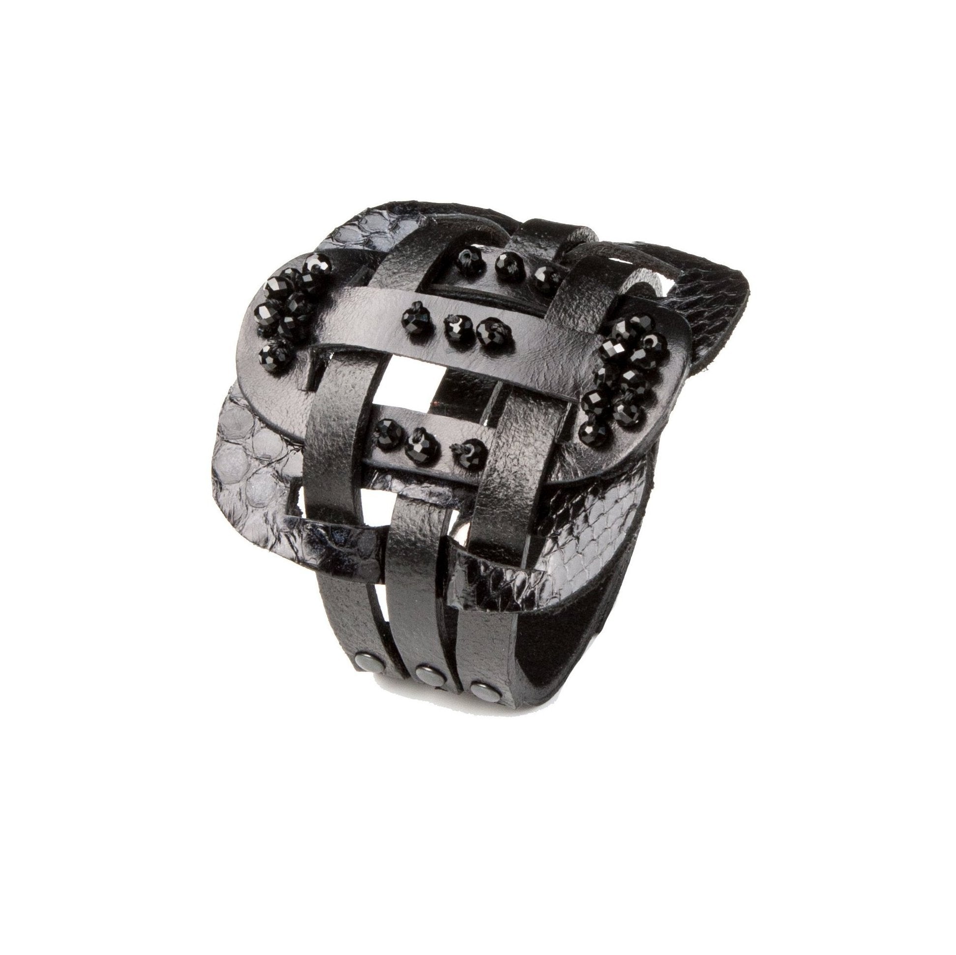 Leather bracelet new The Ancient Blossom