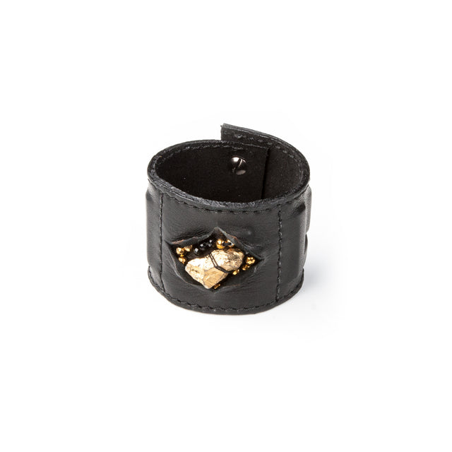 Leather bracelet new The Crisp Charm