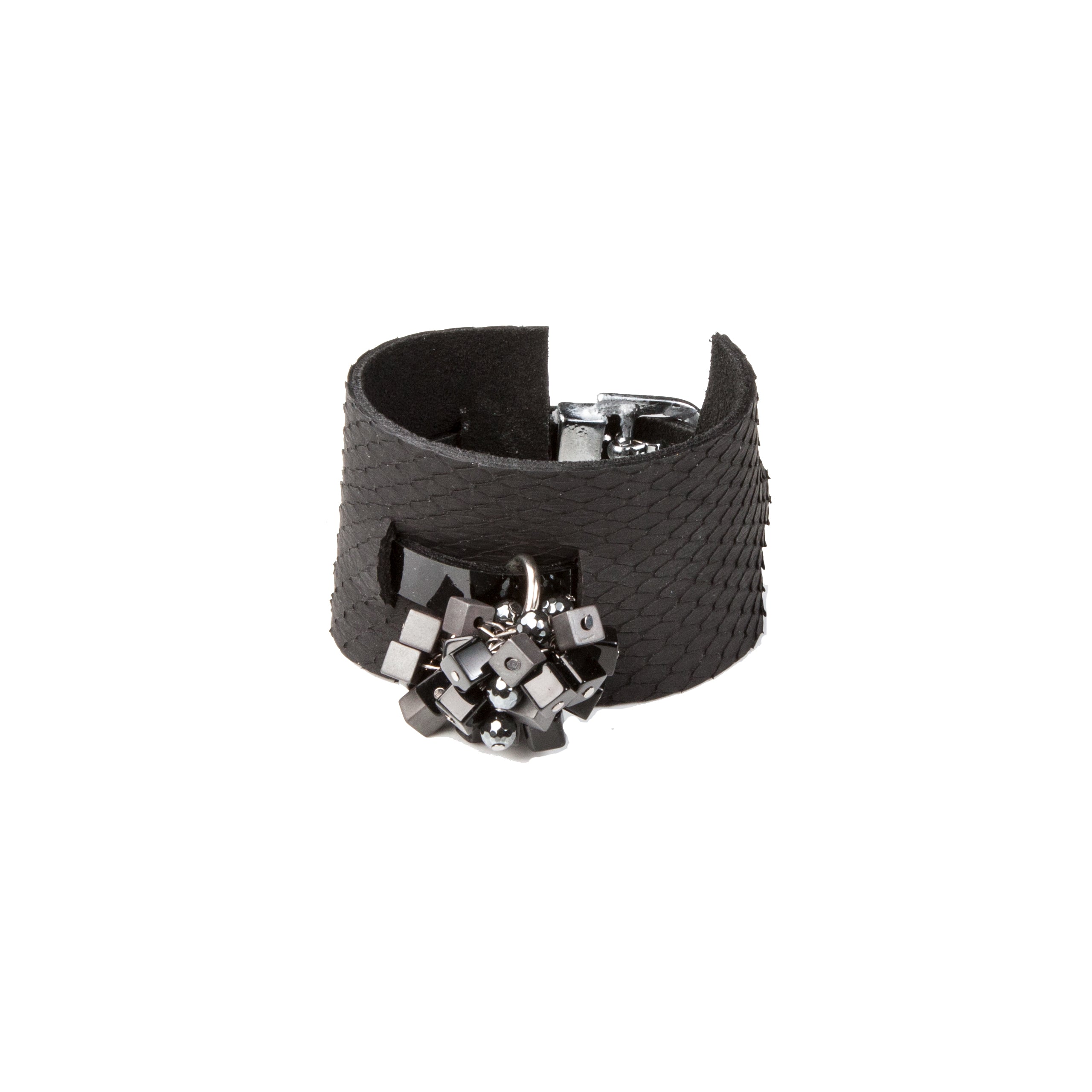 Leather bracelet new The Angelic Wings