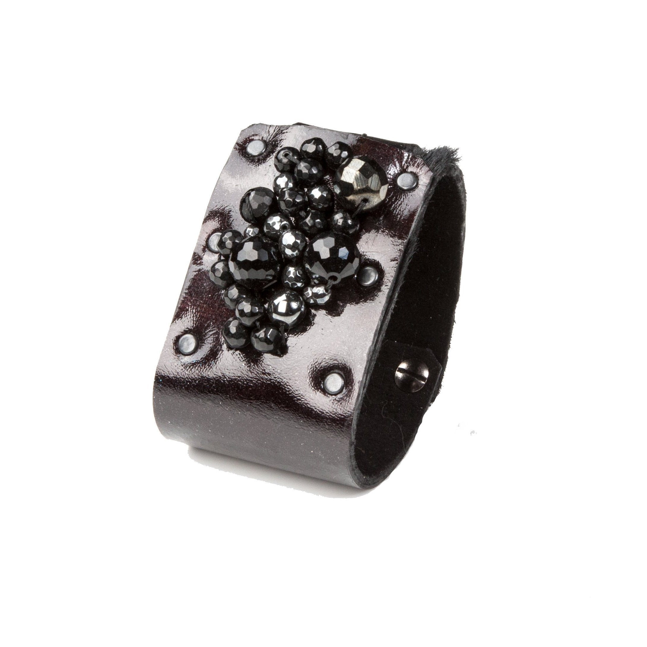 Leather bracelet new The Angelic Poem