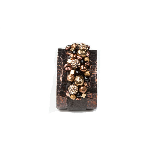 Leather bracelet new The Serene Breath
