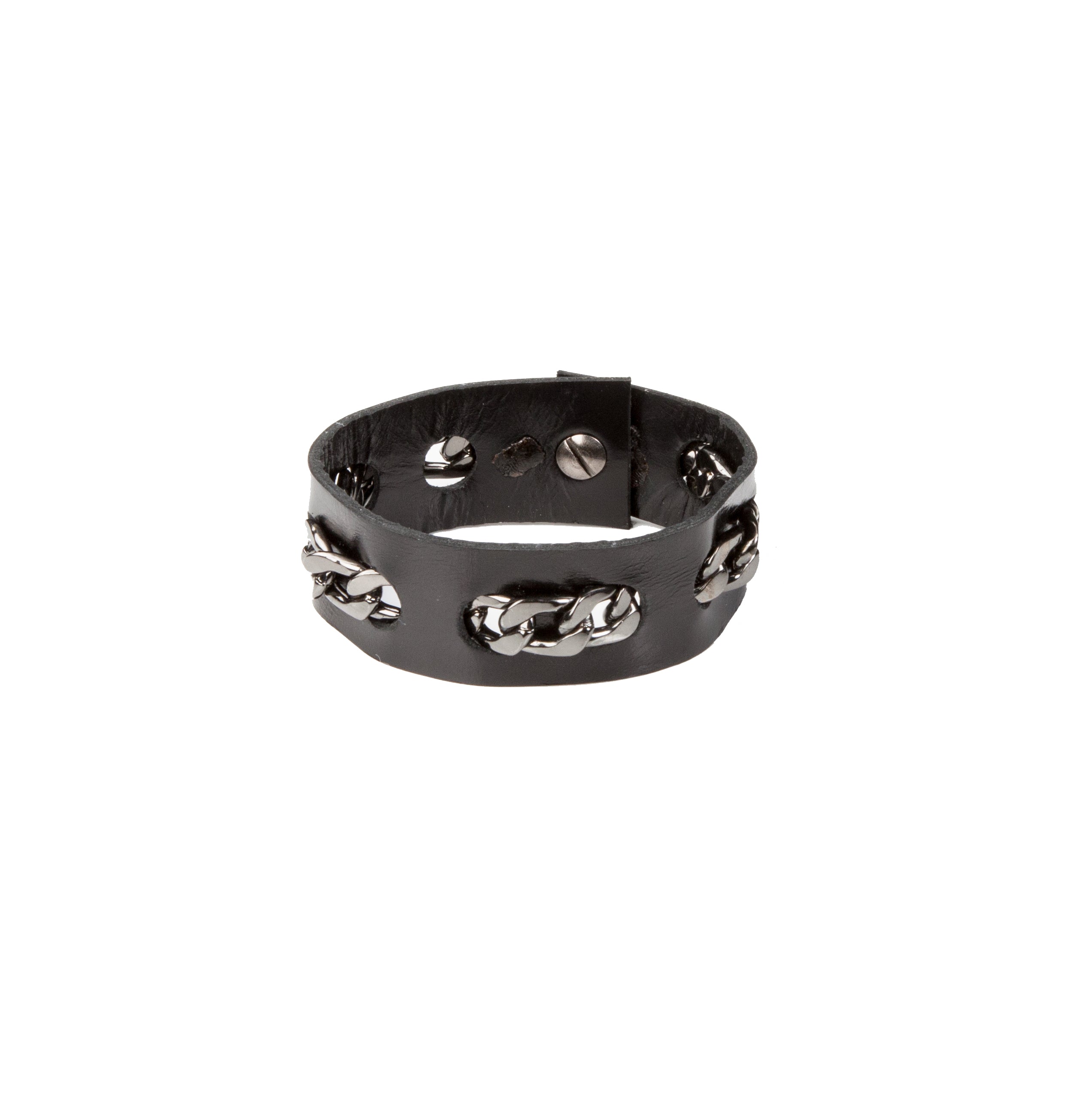Leather bracelet new The Free Twins