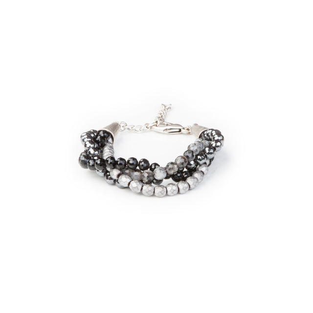 bead bracelet new The Obsidian Bliss