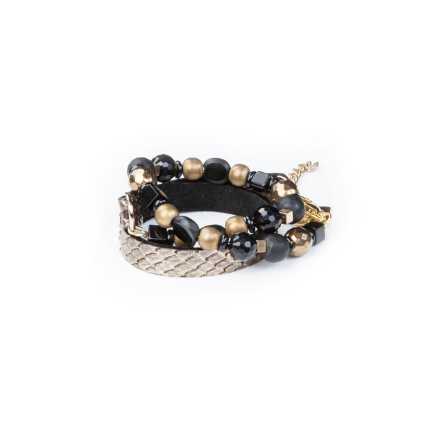 bead bracelet new The Pink Twins