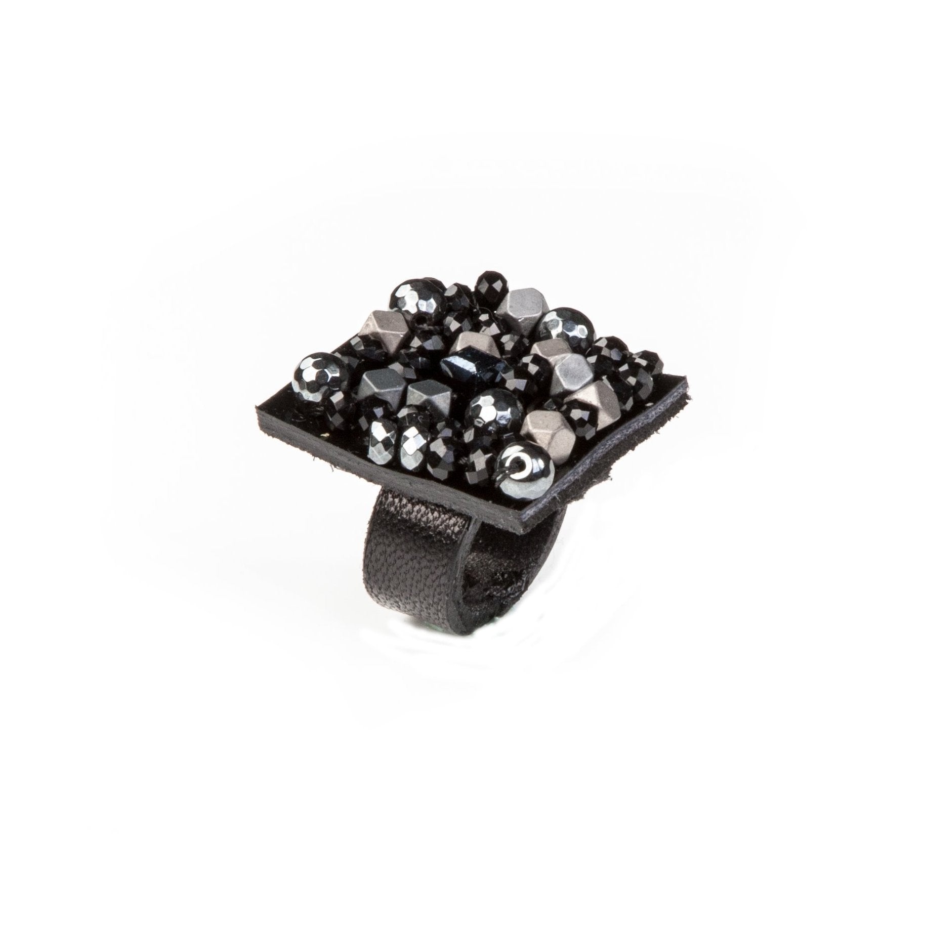 rings new The Hematite Clover