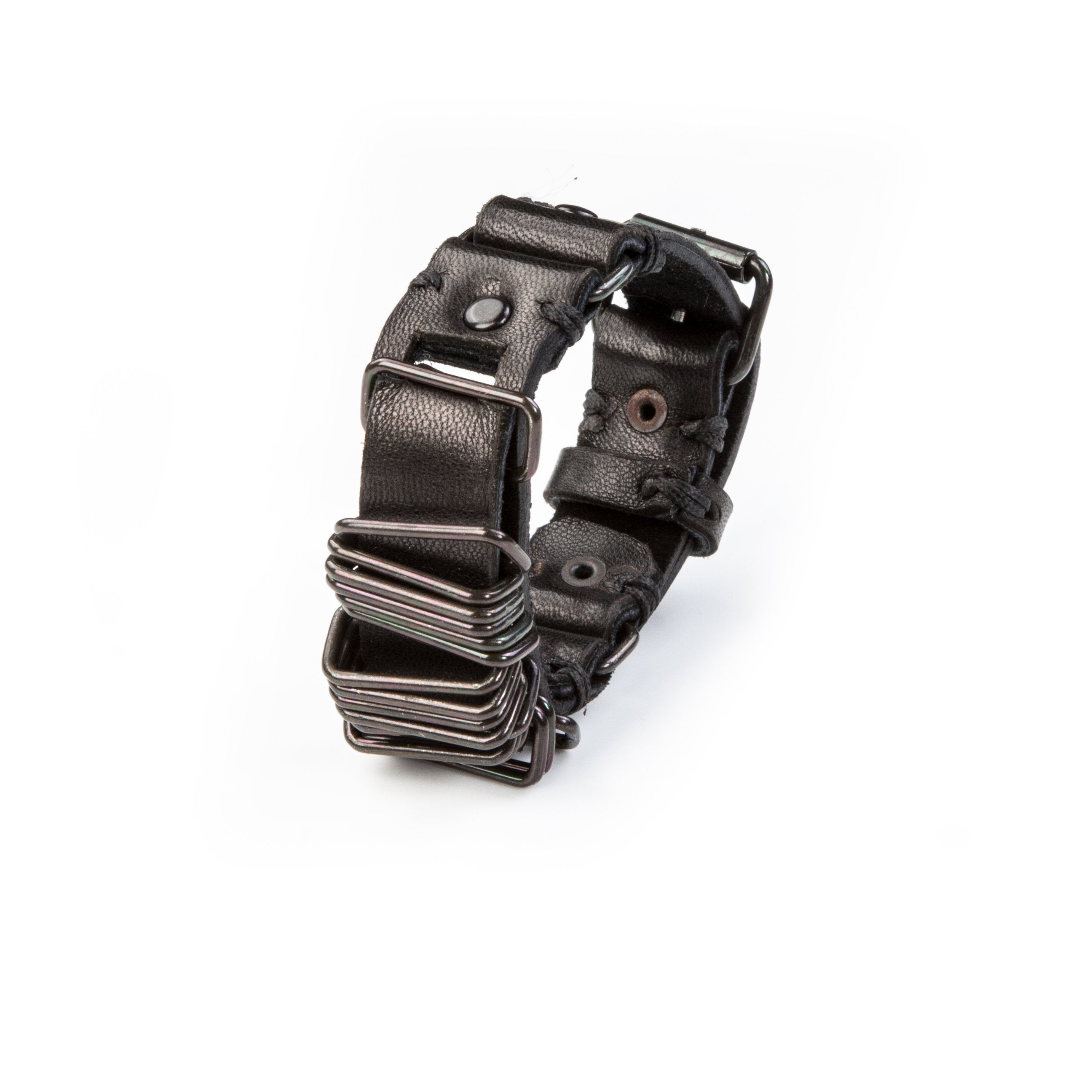 leather bracelet men The Velvet Grace