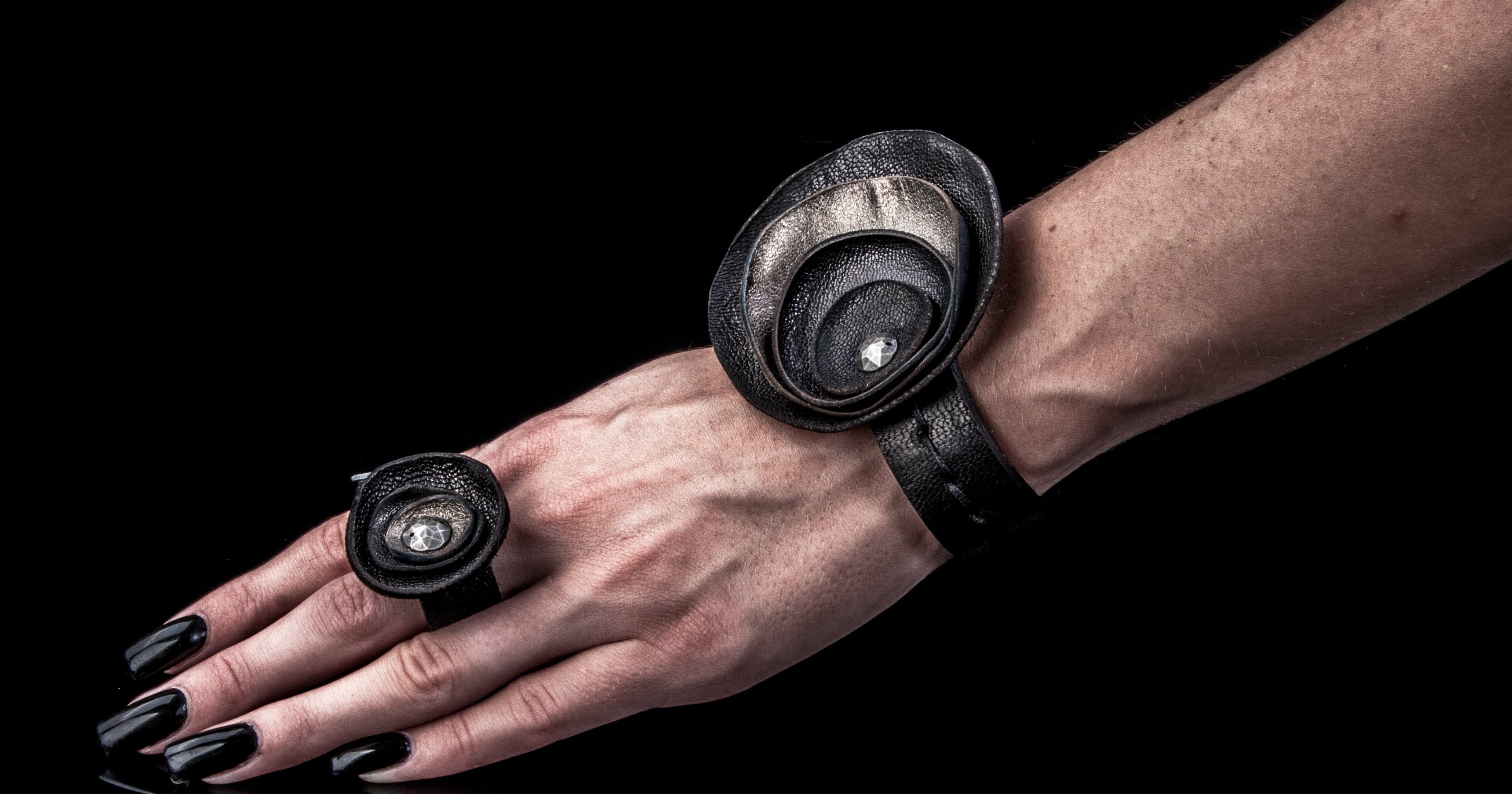 Leather bracelet new The Heavenly Bliss