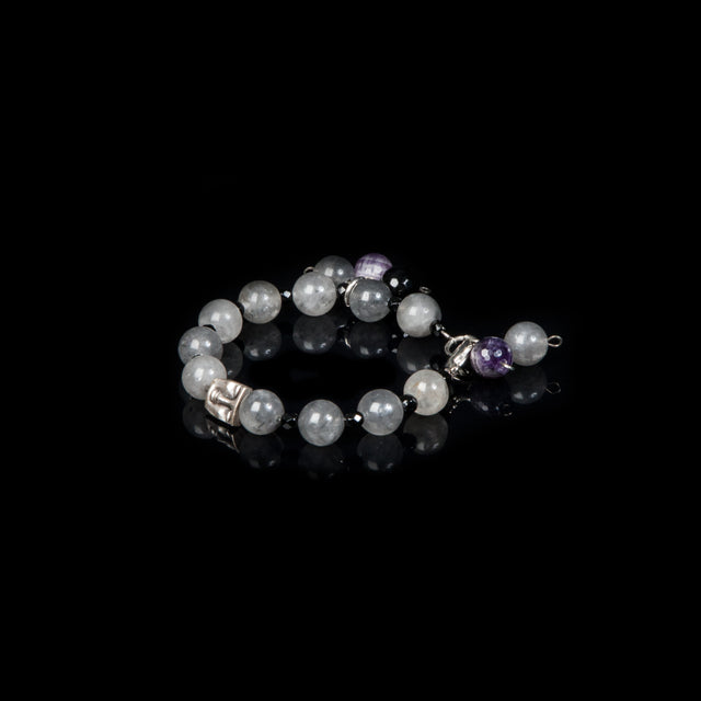 Beads bracelet The Frozen Swan