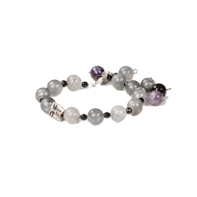 Beads bracelet The Frozen Swan