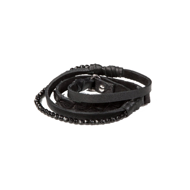 Beads bracelet The Crystal Twirl