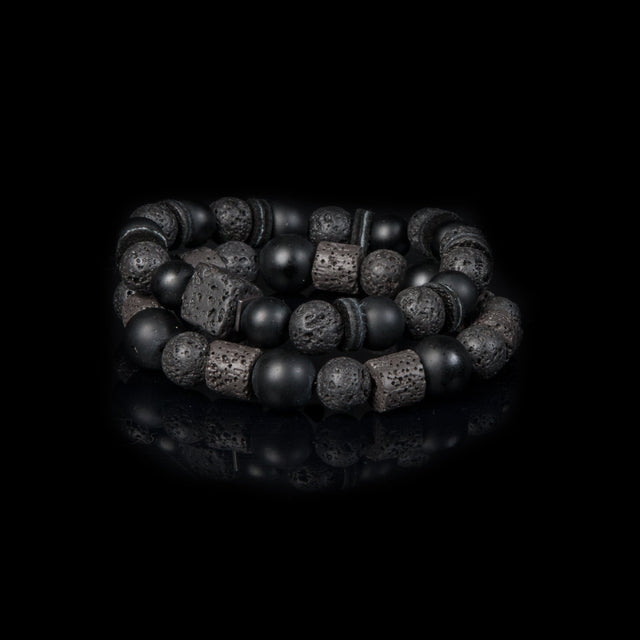 Bead bracelet men The Quiet Mind