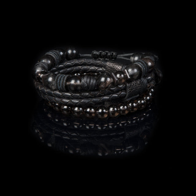Bead bracelet men The Velvet Crux